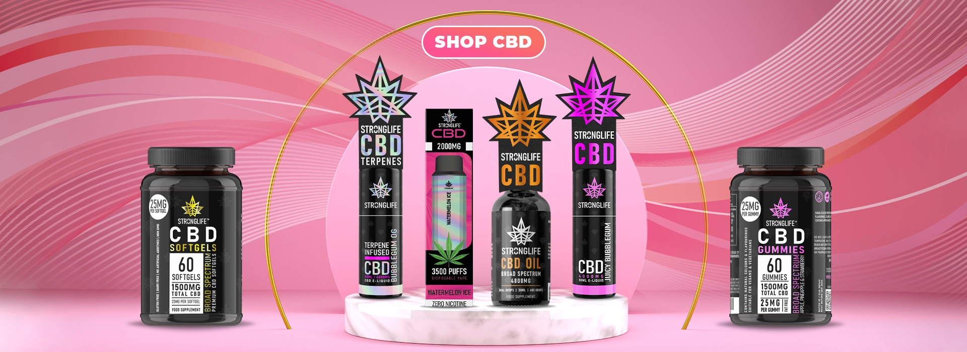 CBD Wholesale & Natural Wholesale Supplements Stronglife