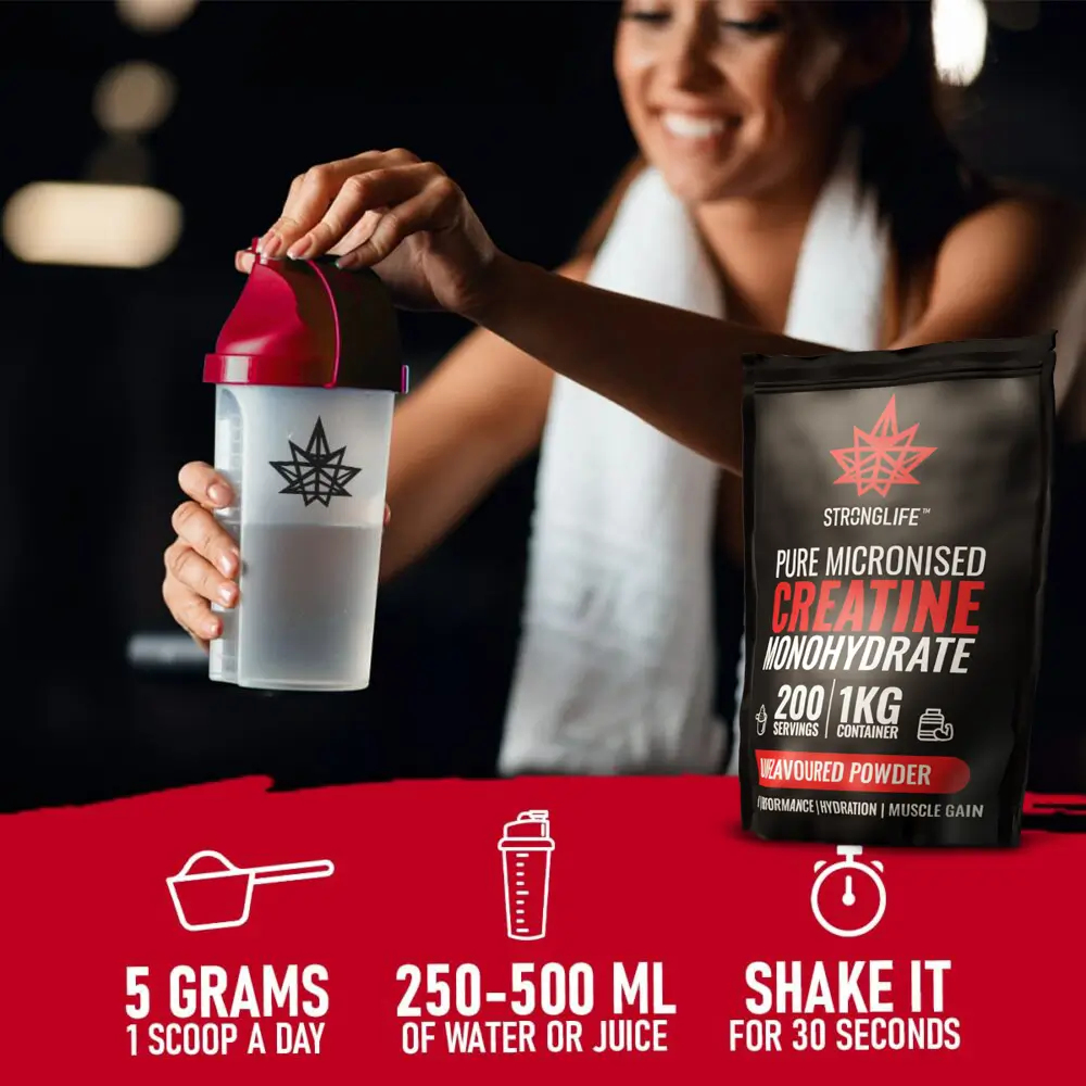 Stronglife Micronixed Creatine Monohydrate 1KG How To Use